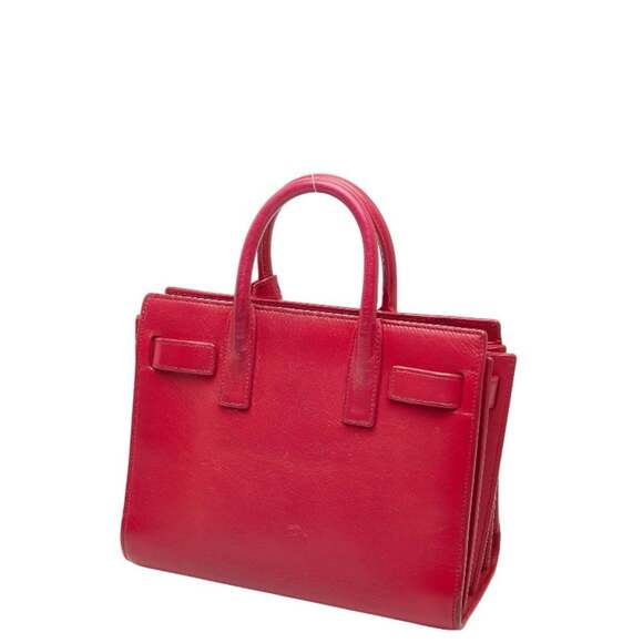 Saint Laurent Sac de Jour Baby Handbag/Shoulder Bag, 2-Way, Pink Leather, Wom... - Picture 2 of 12